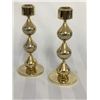 Image 1 : MCM Gold Plated Candlesticks Denmark