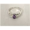 Image 2 : lot of 2 Sterling Ring with Cubic Zirconia