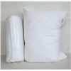 Image 2 : New BECKHAM Hotel Collection Pillows Queen x2