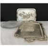 3 Large Serving Platters