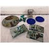 Home Decor lot, coasters, tea light diffuser +