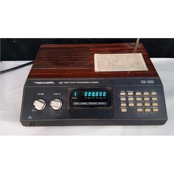 Vintage Realistic Scanner. Preowned