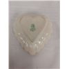 Image 3 : BELLEEK Heart-Shaped Candy Dish.