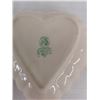 Image 4 : BELLEEK Heart-Shaped Candy Dish.