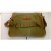 Shoulder Bag, 12x16. Olive Green. Preowned