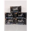 5 Maisto, 1:18 Diecast Harley Davidsons. New