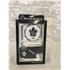 Image 1 : Toronto Maple Leafs - baby bib & booties-0-6mth