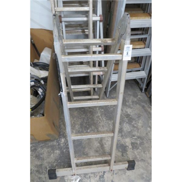 5-Little Giant Aluminum Multi Ladders - 5 X $