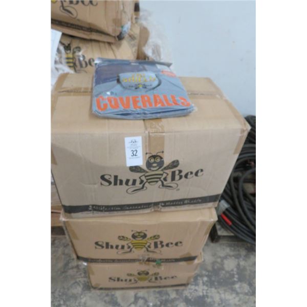 27-Box of Shubee Coveralls - 27 X $