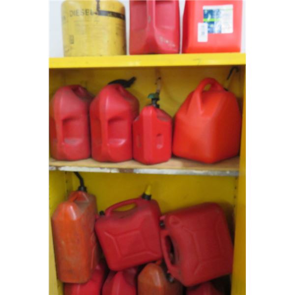 13-Gas/Fuel Cans - 13 X $