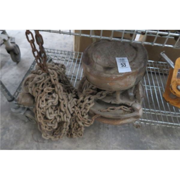 Yale 3 Ton Chain Hoist