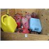 Image 1 : Crate Lot of Gas & Diesel Cans - Approx. 22