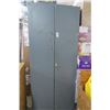 Image 1 : Grey Metal 2 Door 4' x 8' Cabinet