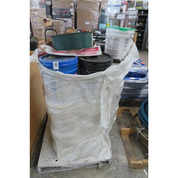 25-5 Gal. Bucket of Oil/Adhesives - 25 X $