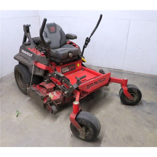 Gravely Pro Turn 252 Z-Turn Mower KAW FX850V Engine