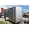 Image 10 : 2021 Forest River Grey 6' x 6' x 12' V-Nose S/A Enclosed