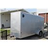 Image 1 : 2021 Forest River Grey 6' x 6' x 12' V-Nose S/A Enclosed