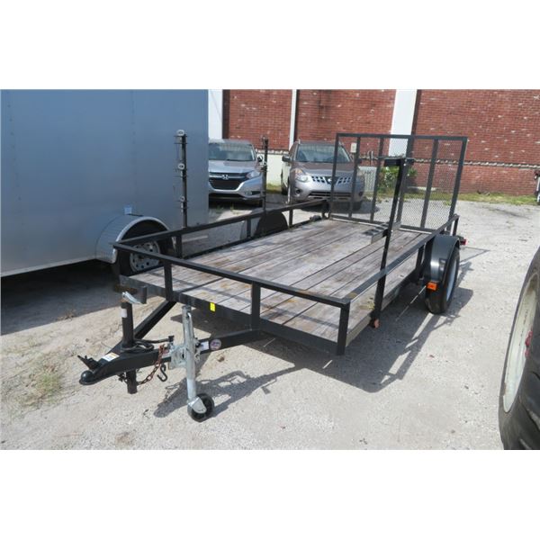 2019 Triple Crown S/A 6' x 12' Utility Trailer w/Mesh