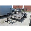 Image 1 : 2019 Triple Crown S/A 6' x 12' Utility Trailer w/Mesh