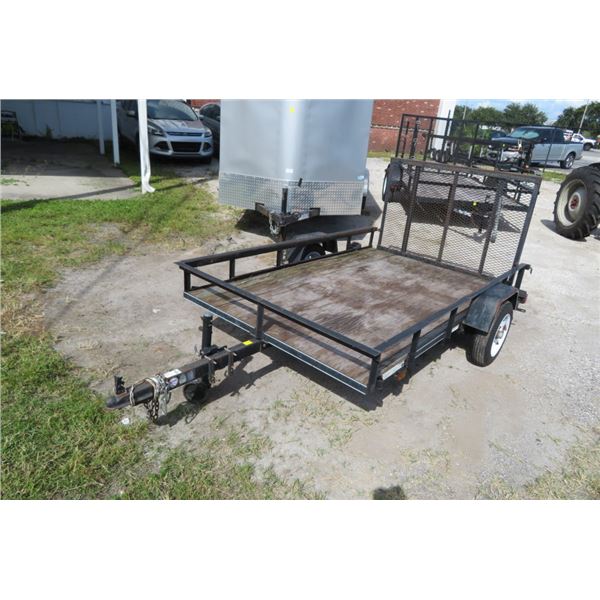 Carry On S/A 5' x 8' Utility Trailer w/Mesh Ramp