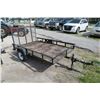 Image 8 : Carry On S/A 5' x 8' Utility Trailer w/Mesh Ramp