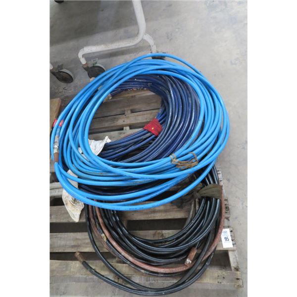 Pallet Lot of Pressure Hose Lines (4)