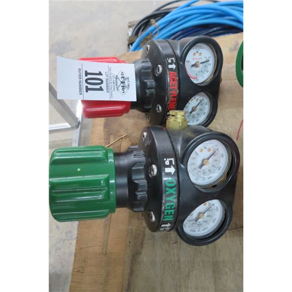 Victor Acetylene/Oxygen Gauges