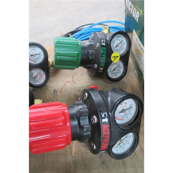 Victor Acetylene/Oxygen Gauges