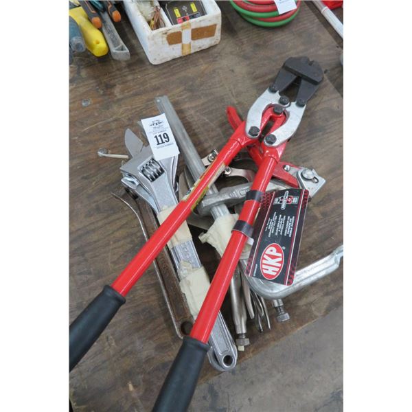 Crescent Wrenches & Vise Clamps, Bolt Cutters