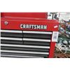 Image 2 : Rolling Craftsman 20 Compartment Toolbox - 1 Drawer Dented