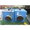 Image 1 : 2-Blue Shop Fan European Cord - 2 X $