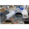 Image 4 : Rack Lot w/Roof Ducting, Hardware & More