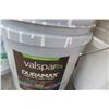 Image 2 : Pallet Lot of Paint & Oil Absorbant - Paint Pails Partially Filled