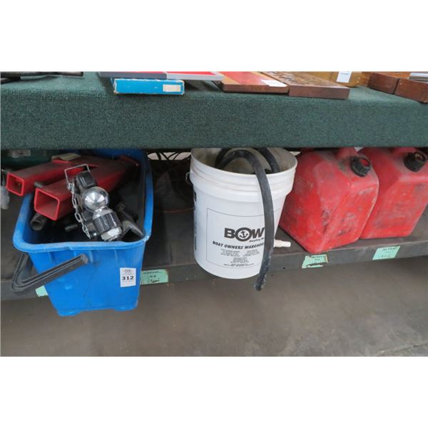 Ring Hitch, Hitch Sleeve, Gas Cans