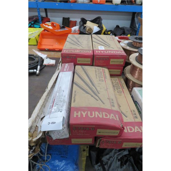 9-Hyundai Welding Rod Case - 9 X $