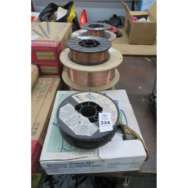 8-Aluminum & Steel Welding Wire Spools - 8 X $