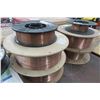 Image 4 : 8-Aluminum & Steel Welding Wire Spools - 8 X $