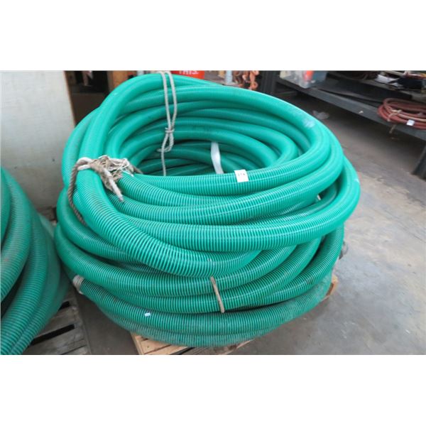 Pallet of Green Pump Hose