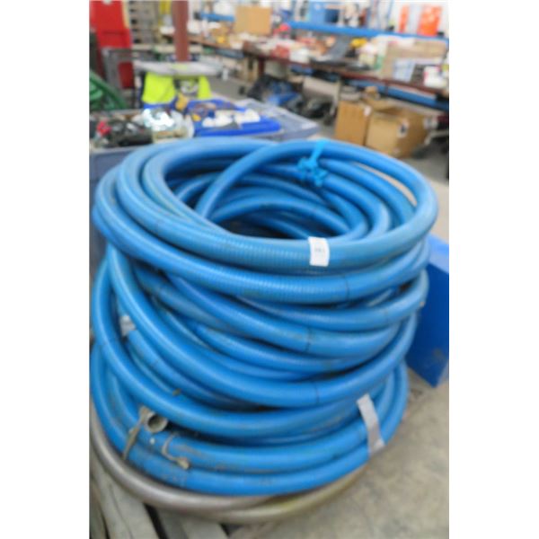 Pallet Lot of Blue Pump Hose