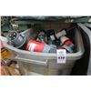 Image 1 : Large Plugs, Strobe, Wire, Paint Supplies