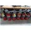 Image 12 : 8 Lg Fire Extinguishers - 8 X $