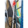 Image 1 : Fishing Poles, Safety Flags, Spear Gun Case