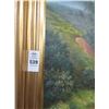 Image 2 : Large Framed Oil On Canvas "Mountain Lake" Signed K. Corenzo