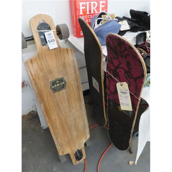 3-Skateboards - 3 X $