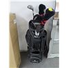 Image 1 : Avalon Golf Bag w/Titleist Driver, Wedge & Putters