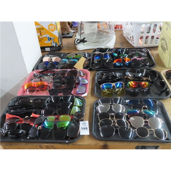 8-Tray of Sunglasses - 8 X $