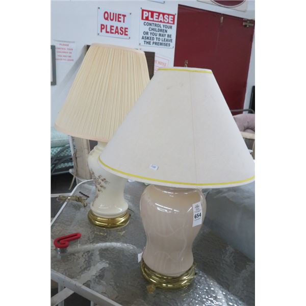 Pastel & Floral Lamps (2)