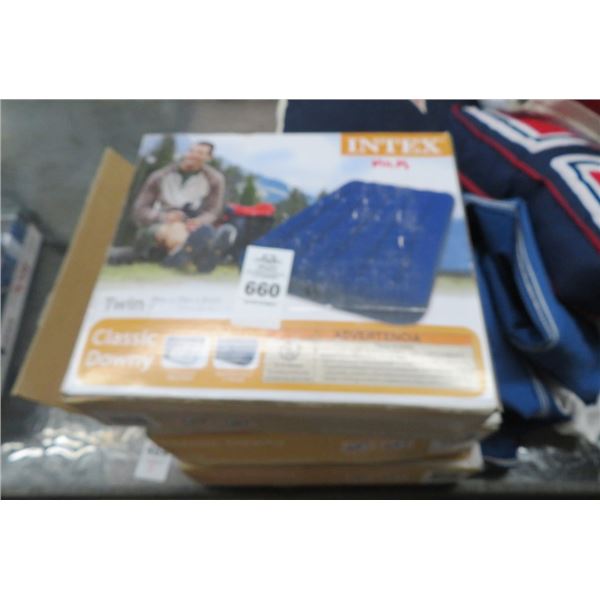 3-Index Twin Air Mattresses - 3 X $