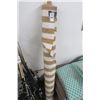 Image 1 : Tan/White Striped Fabric Bolt