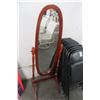 Image 1 : Cherry Oval Full Length Mirror - No Shipping